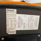 Executive Swivel 451 Office Chair, in Orange; by Steelcase