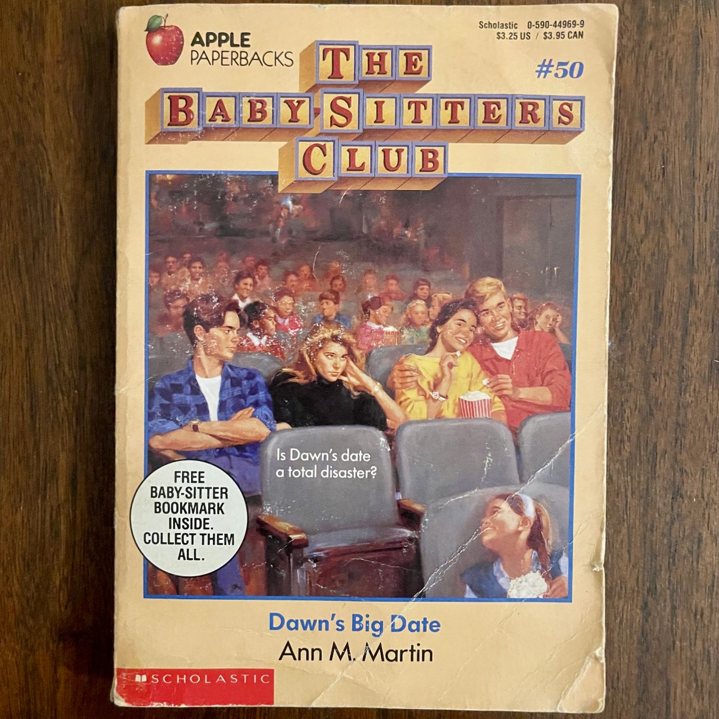 BSC #50 "Dawn's Big Date': Ann M. Martin, 1993, 1E