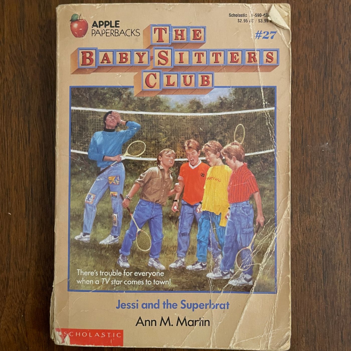 BSC #27 'Jessi and the Superbrat'; Ann M. Martin, 1989 1E